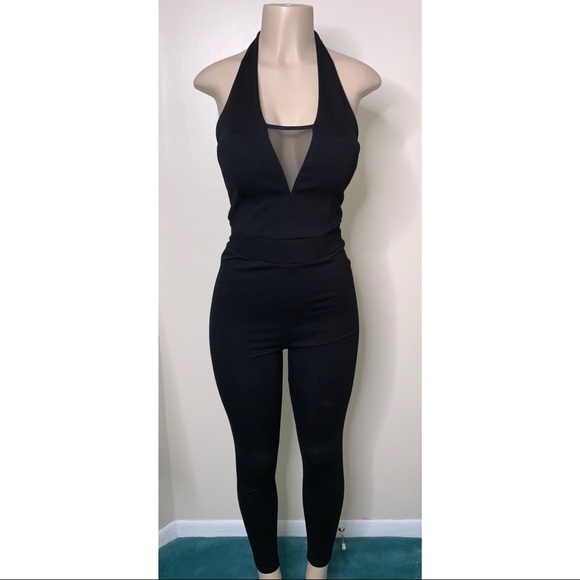 Guess Pants - Guess black catsuit size small